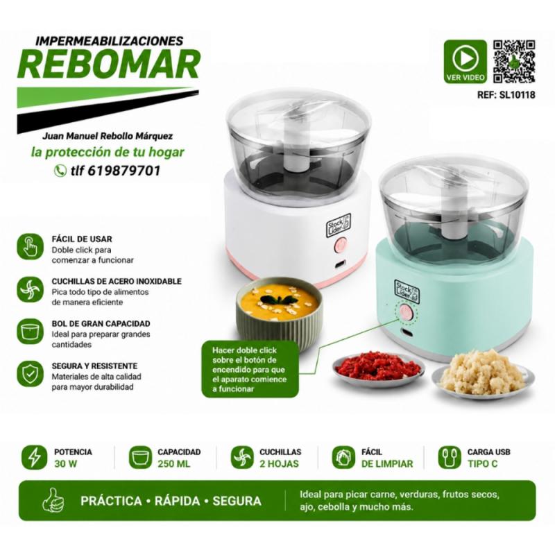 Picadora portátil inteligente